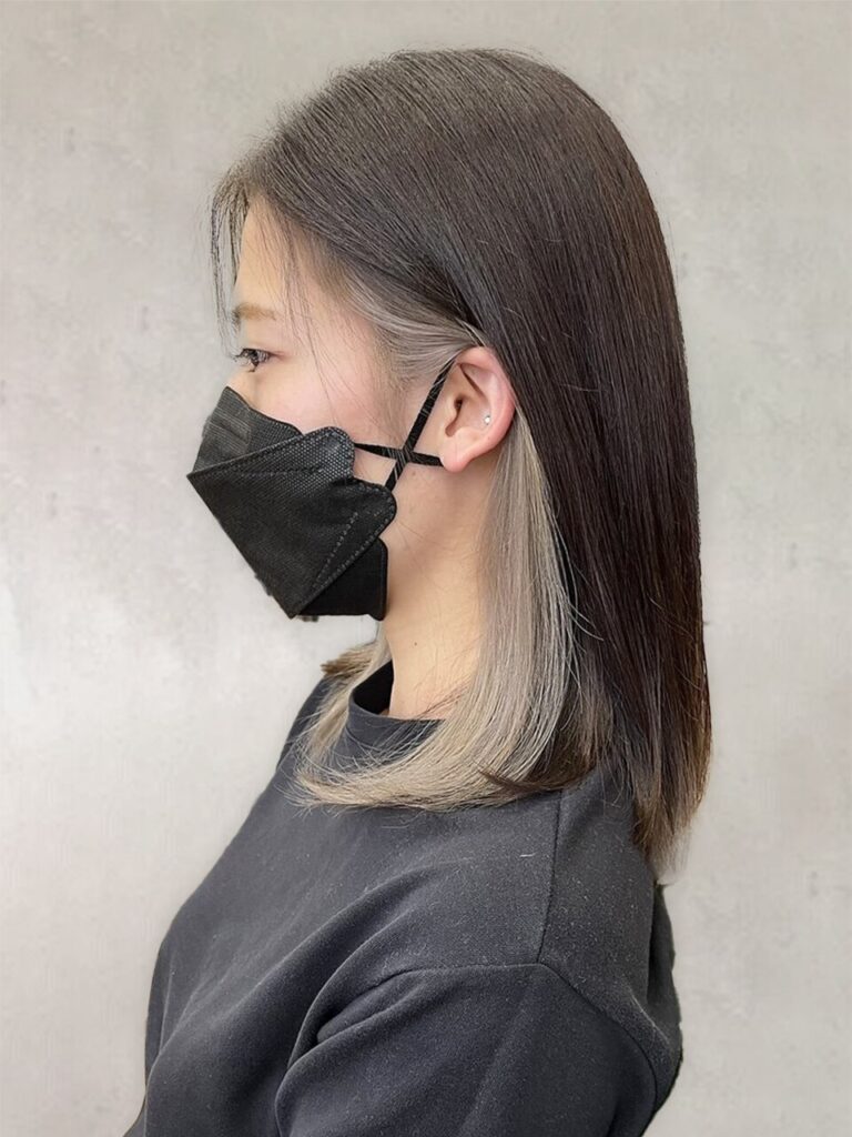 20代30代大人可愛いイヤリングカラー耳掛けロブヘアー赤み消し